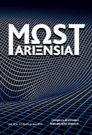 Mostariensia - journal of social sciences and humanities Cover Image