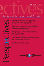 Perspectives : Review of International Affairs Cover Image