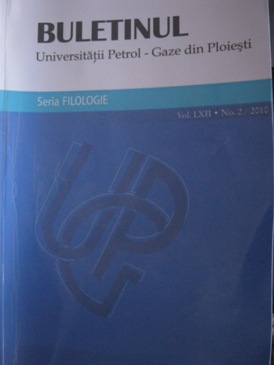 Petroleum-Gas University of Ploiesti Bulletin, Philology Series