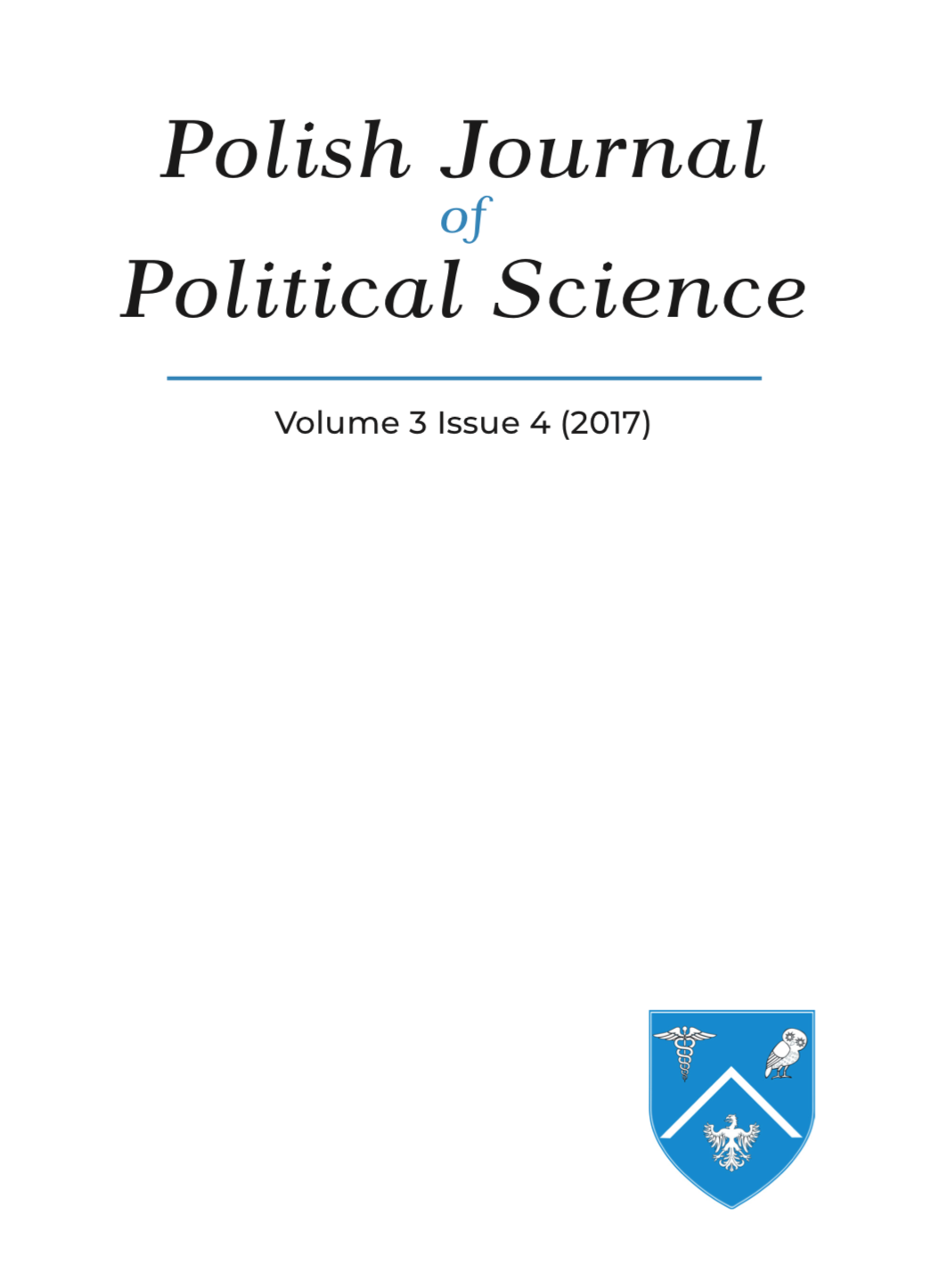 Polish Journal of Political Science Cover Image