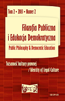 Public Philosophy and Democratic Education Cover Image