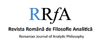 Romanian Journal of Analytic Philosophy Cover Image