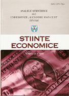 Scientific Annals of Alexandru Ioan Cuza University of Iasi - Economic Series