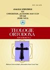 Scientific Annals of the Alexandru Ioan Cuza University of Iasi - Orthodox Theology Cover Image