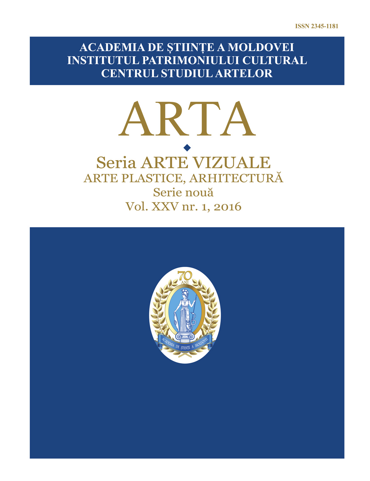 Scientific Magazine ARTA Cover Image