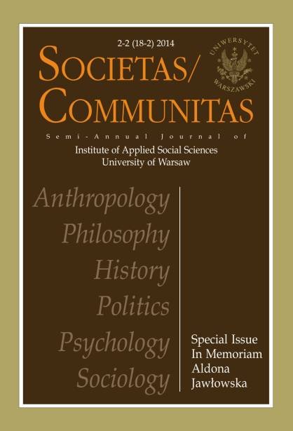 Societas/Communitas