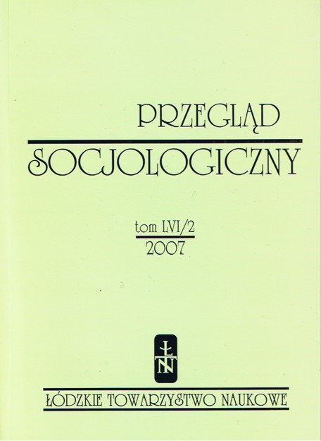 Sociological Review Cover Image