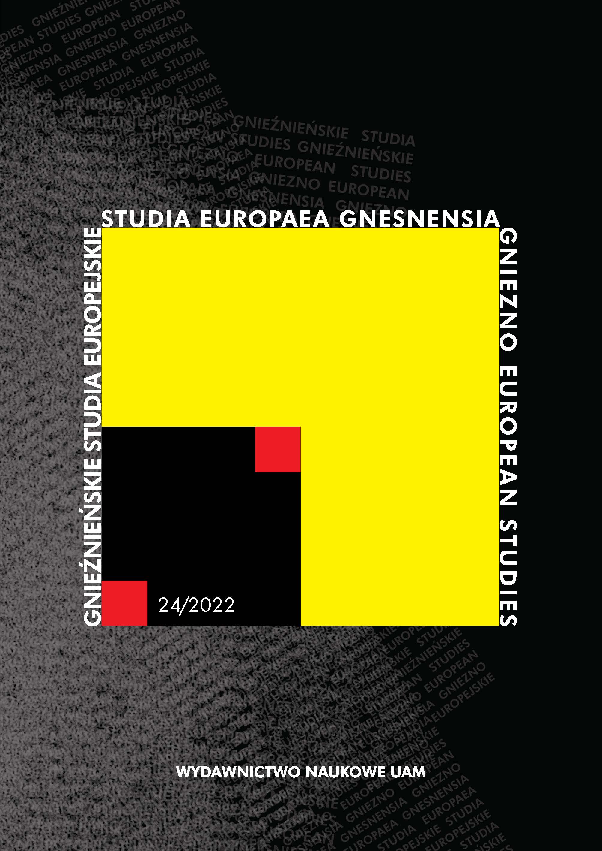 Studia Europaea Gnesnensia Cover Image