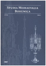 Studia mediaevalia Bohemica Cover Image