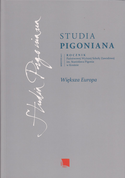 Studia Pigoniana Cover Image