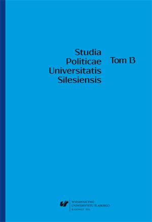 Studia Politicae Universitatis Silesiensis Cover Image