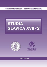 Studia Slavica Cover Image