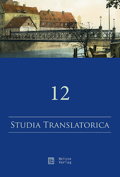 Studia Translatorica Cover Image