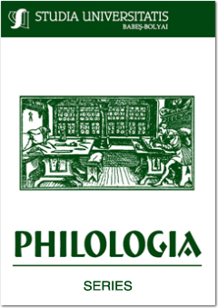 Studia Universitatis Babes-Bolyai - Philologia Cover Image