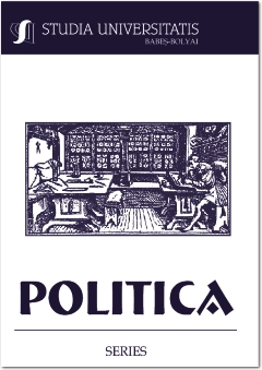 Studia Universitatis Babes Bolyai - Politica Cover Image