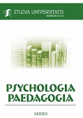 Studia Universitatis Babes-Bolyai - Psychologia-Paedagogia Cover Image