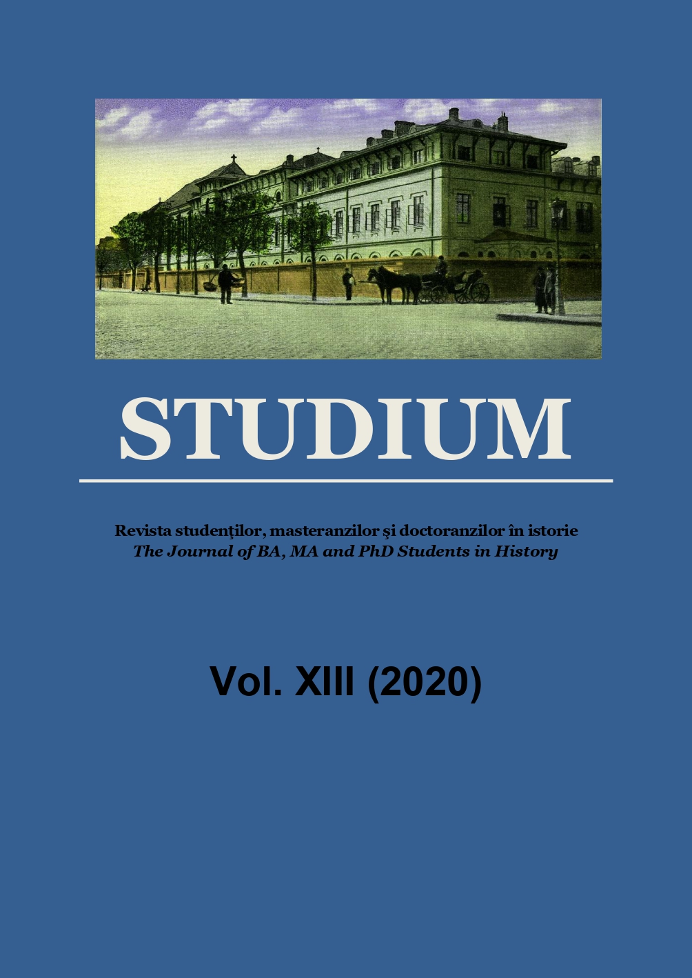 Studium - The Journal of BA, MA and PhD Students in History Cover Image