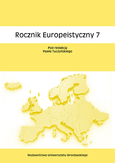 The Annals of European Studies Cover Image