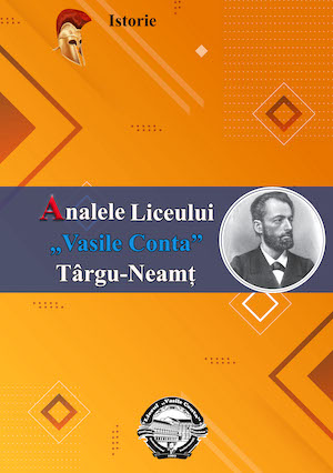 The Annals of Vasile Conta High School Târgu-Neamț Cover Image