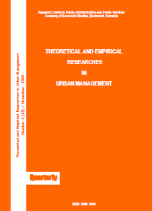 Theoretical and Empirical Researches in Urban Management Cover Image