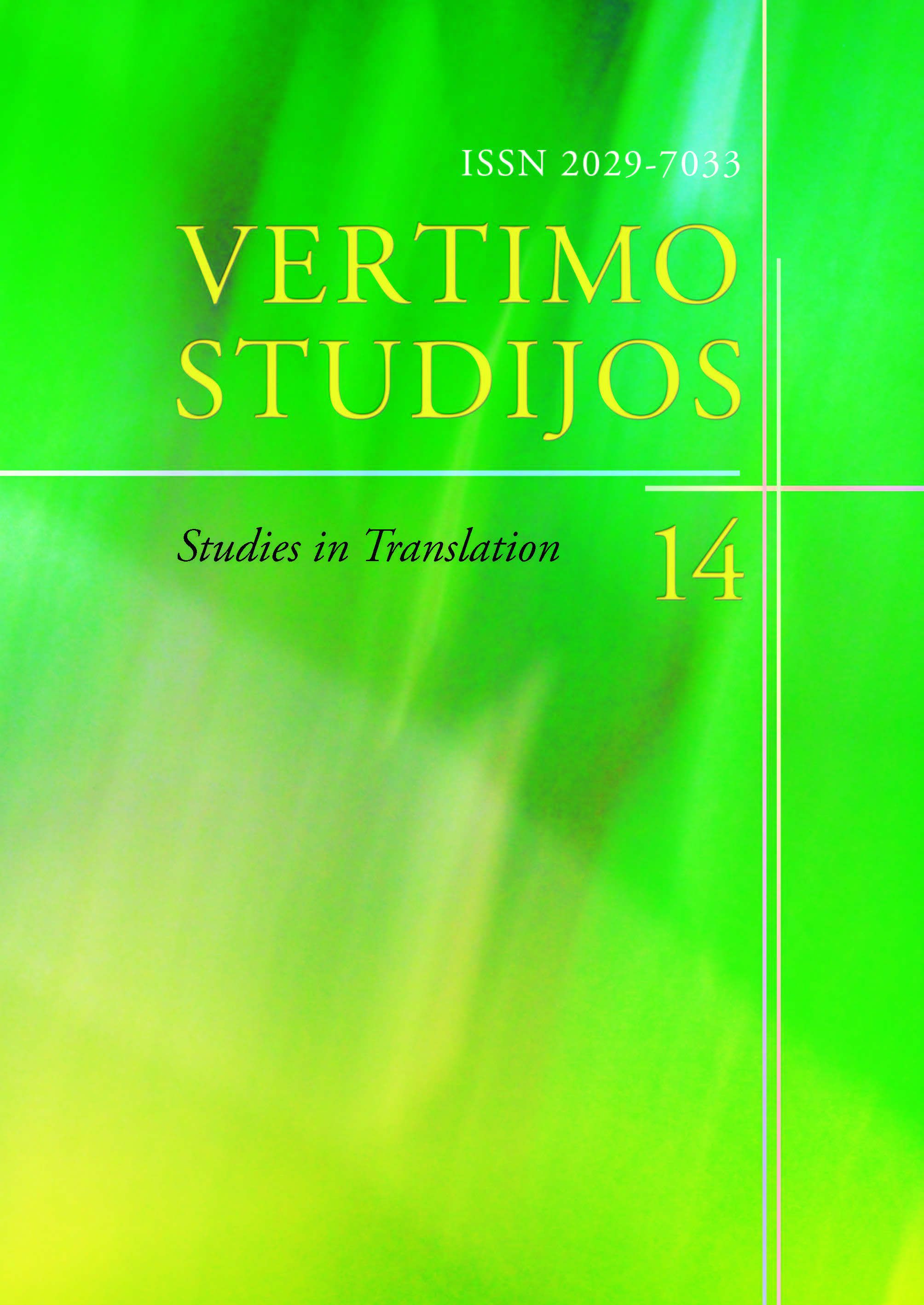 Translation Studies Cover Image