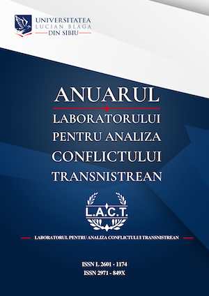Yearbook of the Laboratory for the Transnistrian Conflict Analysis Cover Image