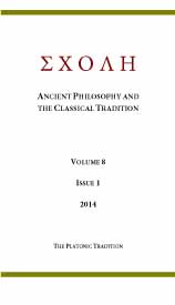 ΣΧΟΛΗ (Schole). Ancient Philosophy and the Classical Tradition